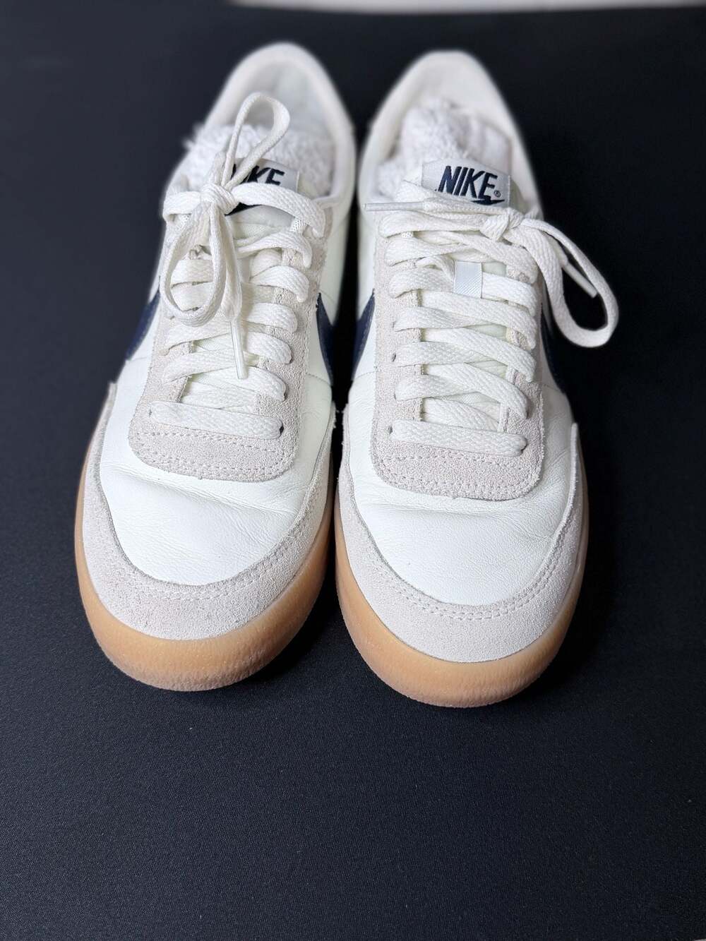 Nike Killshot 2 Leather Sail Midnight Navy Gum Yellow Sneakers 432997-107